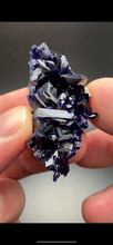 Load image into Gallery viewer, Lustrous Azurite Crystal Cluster