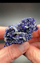 Load image into Gallery viewer, Lustrous Azurite Crystal Cluster