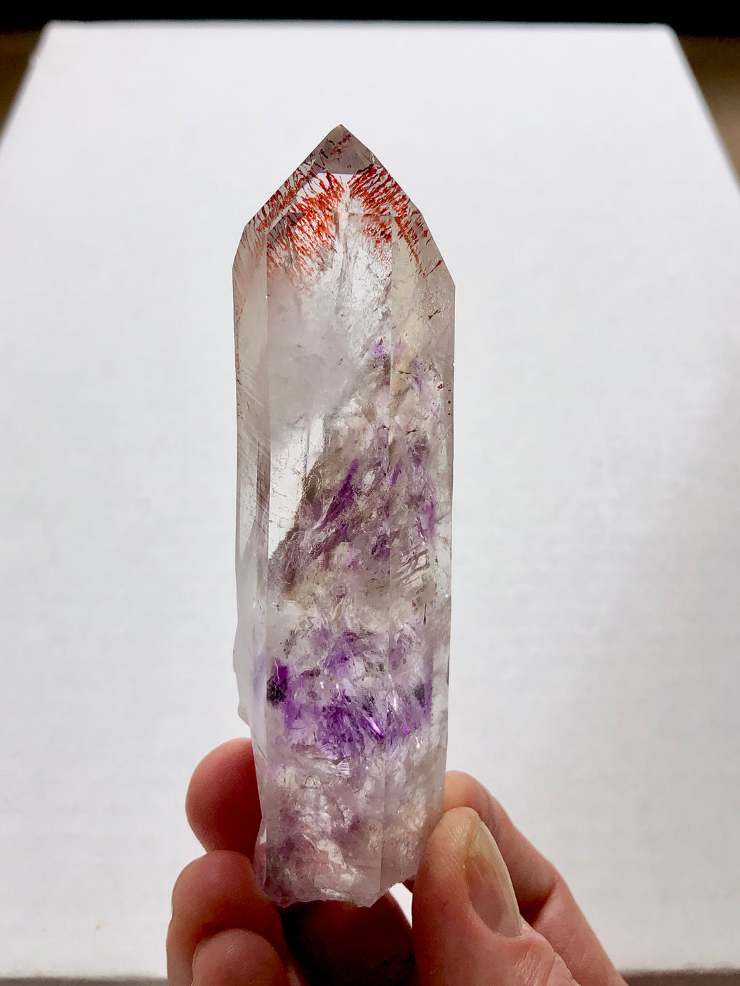Top Shelf Brandberg Harlequin Amethyst Crystal