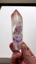 Load and play video in Gallery viewer, Top Shelf Brandberg Harlequin Amethyst Crystal