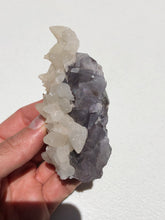 Load image into Gallery viewer, Fluorite and Calcite Crystal Specimen