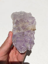 Load image into Gallery viewer, Fluorite and Calcite Crystal Specimen