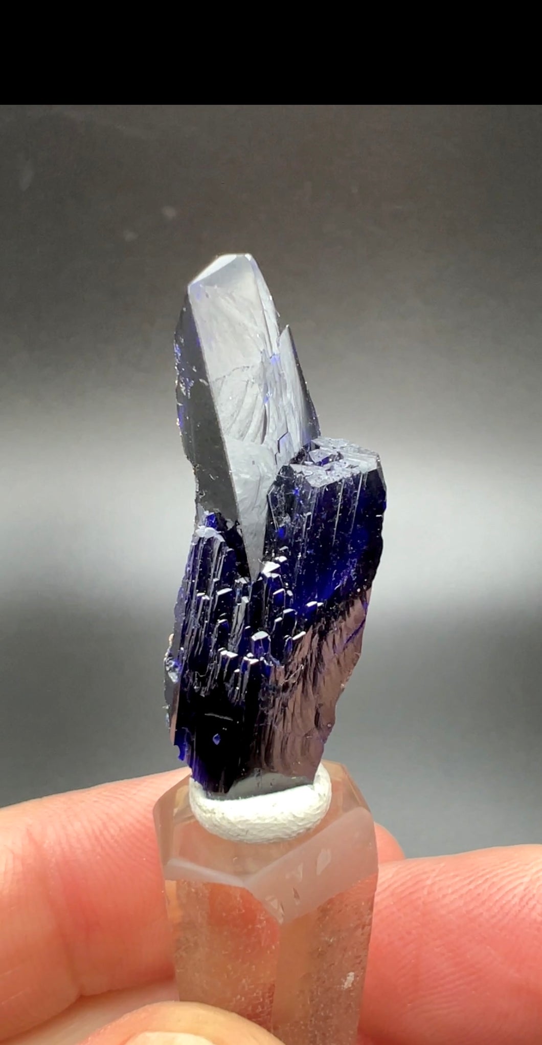 Lustrous Azurite Crystal