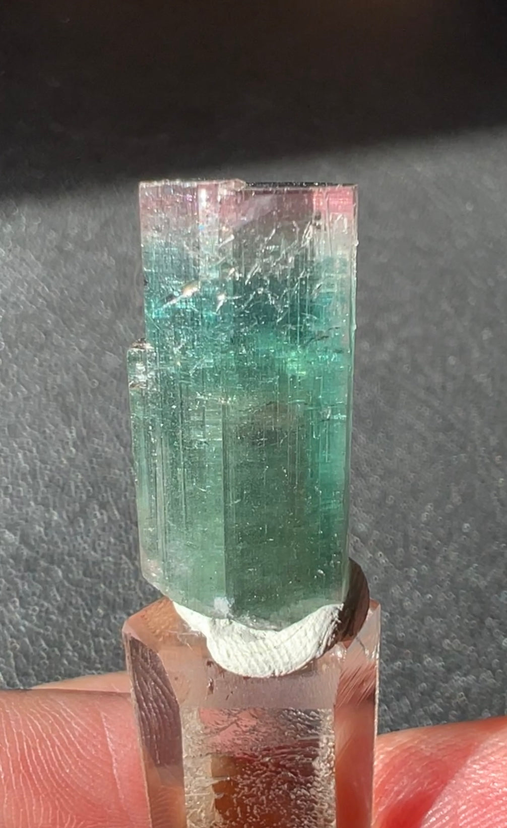Brilliant Agua Branca Tourmaline Crystal
