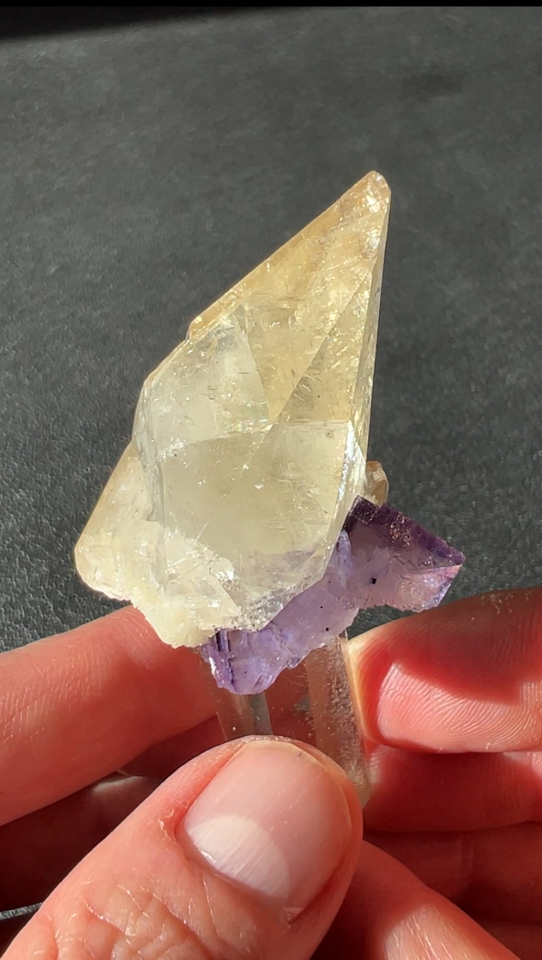 Elmwood Calcite Fluorite Crystal