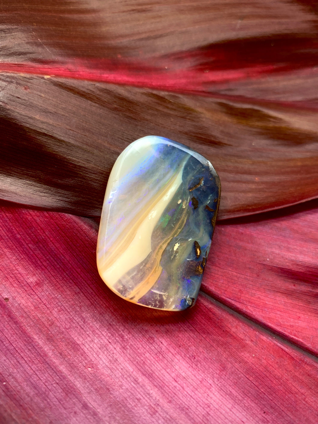 Two Sided Translucent Boulder Opal