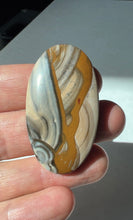 Load image into Gallery viewer, Blue Biggs Picture Jasper Cabochon
