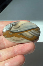 Load image into Gallery viewer, Blue Biggs Picture Jasper Cabochon
