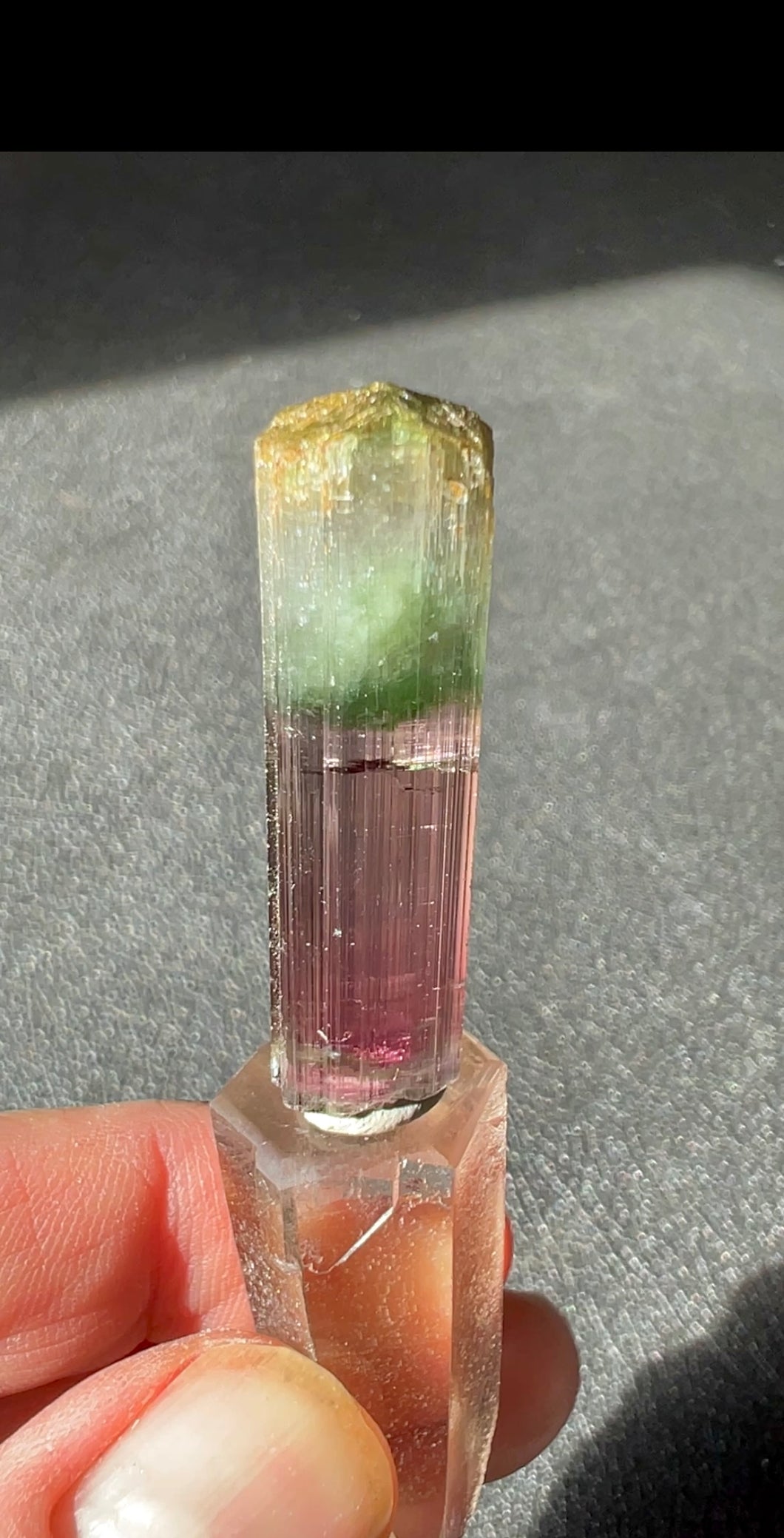 Unique Aricanga Tourmaline Crystal