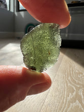 Load image into Gallery viewer, Gemmy Moldavite Stone
