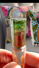 Load image into Gallery viewer, Brazilian Watermelon Tourmaline Crystal
