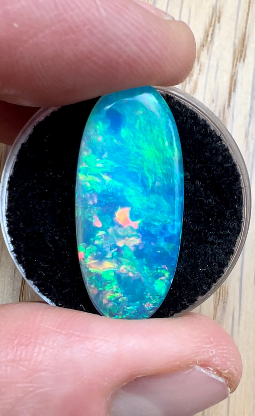 Exceptional Lightning Ridge Crystal Opal