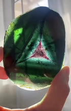 Load and play video in Gallery viewer, Liddidicoatite Tourmaline Slice
