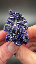 Load and play video in Gallery viewer, Lustrous Azurite Crystal Cluster
