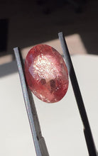 Load and play video in Gallery viewer, Faceted Oregon Sunstone With Schiller

