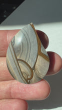 Load and play video in Gallery viewer, Blue Biggs Picture Jasper Cabochon
