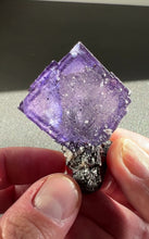 Load and play video in Gallery viewer, Elmwood Fluorite Cube
