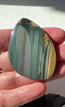 Load and play video in Gallery viewer, Blue Mountain Jasper Cabochon
