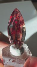 Load and play video in Gallery viewer, Deep Red OR Sunstone Marquise Gemstone
