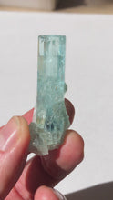 Load and play video in Gallery viewer, Gemmy Erongo Aquamarine Crystal
