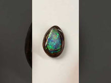 Load and play video in Gallery viewer, Bright Boulder Opal Ringstone: Video!
