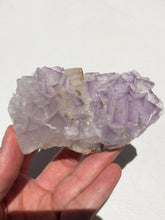 Load image into Gallery viewer, Fluorite and Calcite Crystal Specimen
