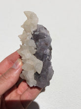 Load image into Gallery viewer, Fluorite and Calcite Crystal Specimen
