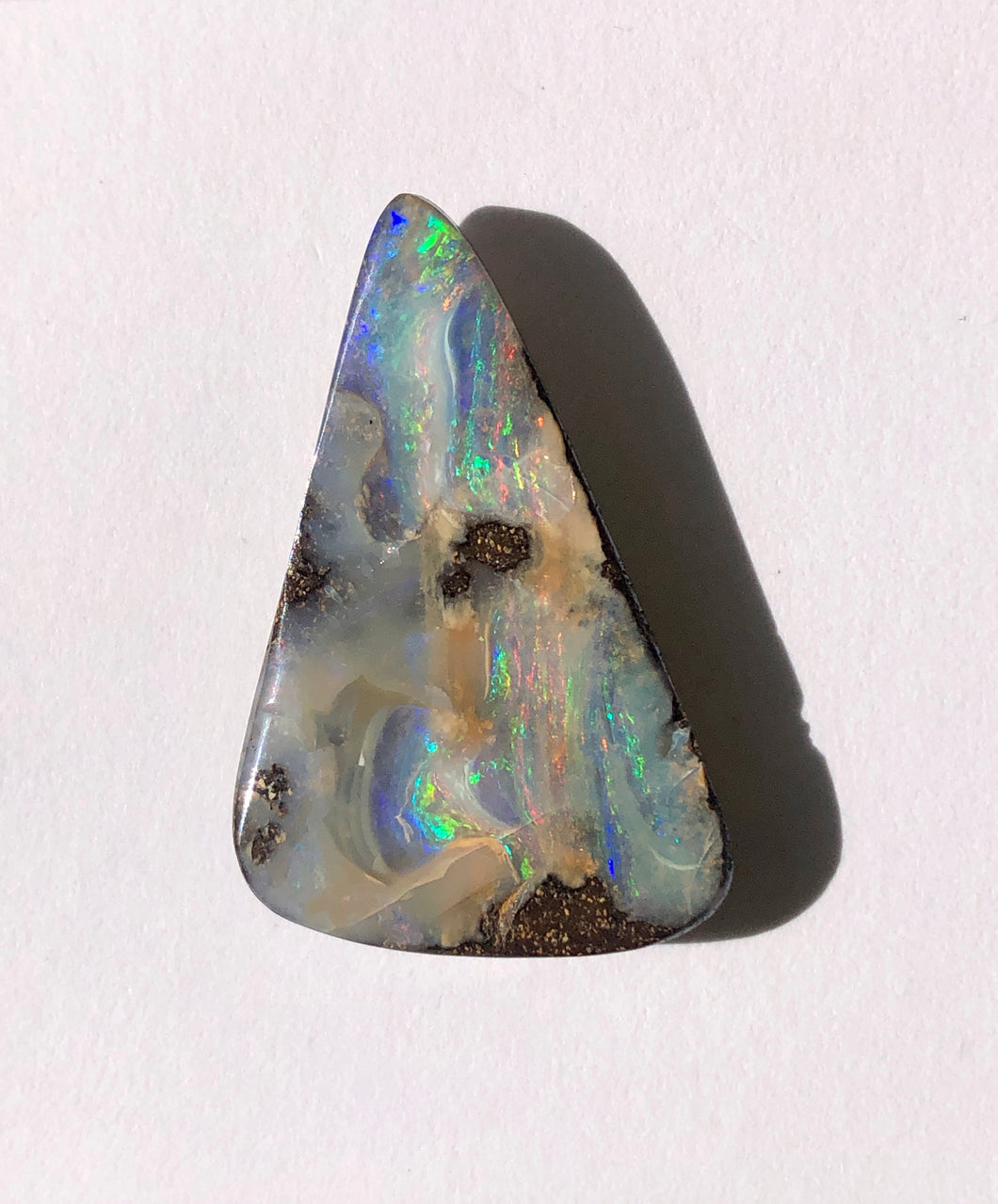 Rainbow Boulder Opal