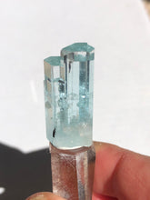 Load image into Gallery viewer, Gem Aquamarine Crystal Cluster
